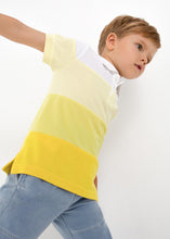 Load image into Gallery viewer, Pineapple Stripe Polo

