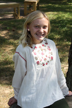 Load image into Gallery viewer, Floral Embroidered Blouse
