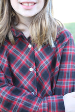 Load image into Gallery viewer, Red/Black Flannel
