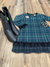 Load image into Gallery viewer, Green Plaid Dress
