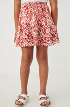 Load image into Gallery viewer, Red Ruffle Skirt
