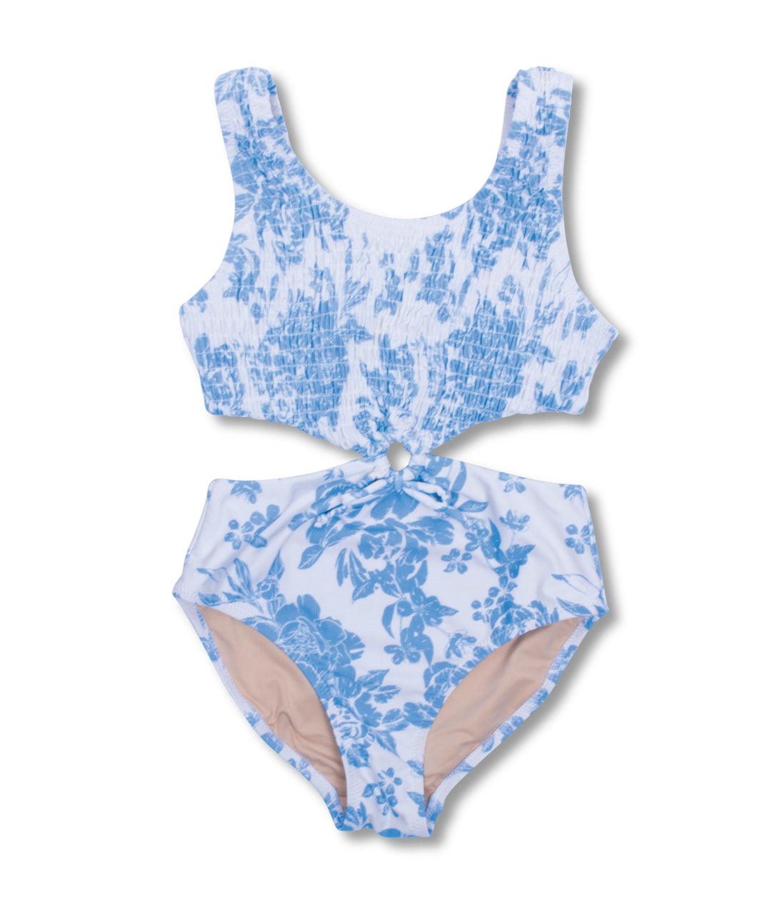 Blue Bouquet Monokini