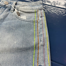 Load image into Gallery viewer, Striped Denim Short
