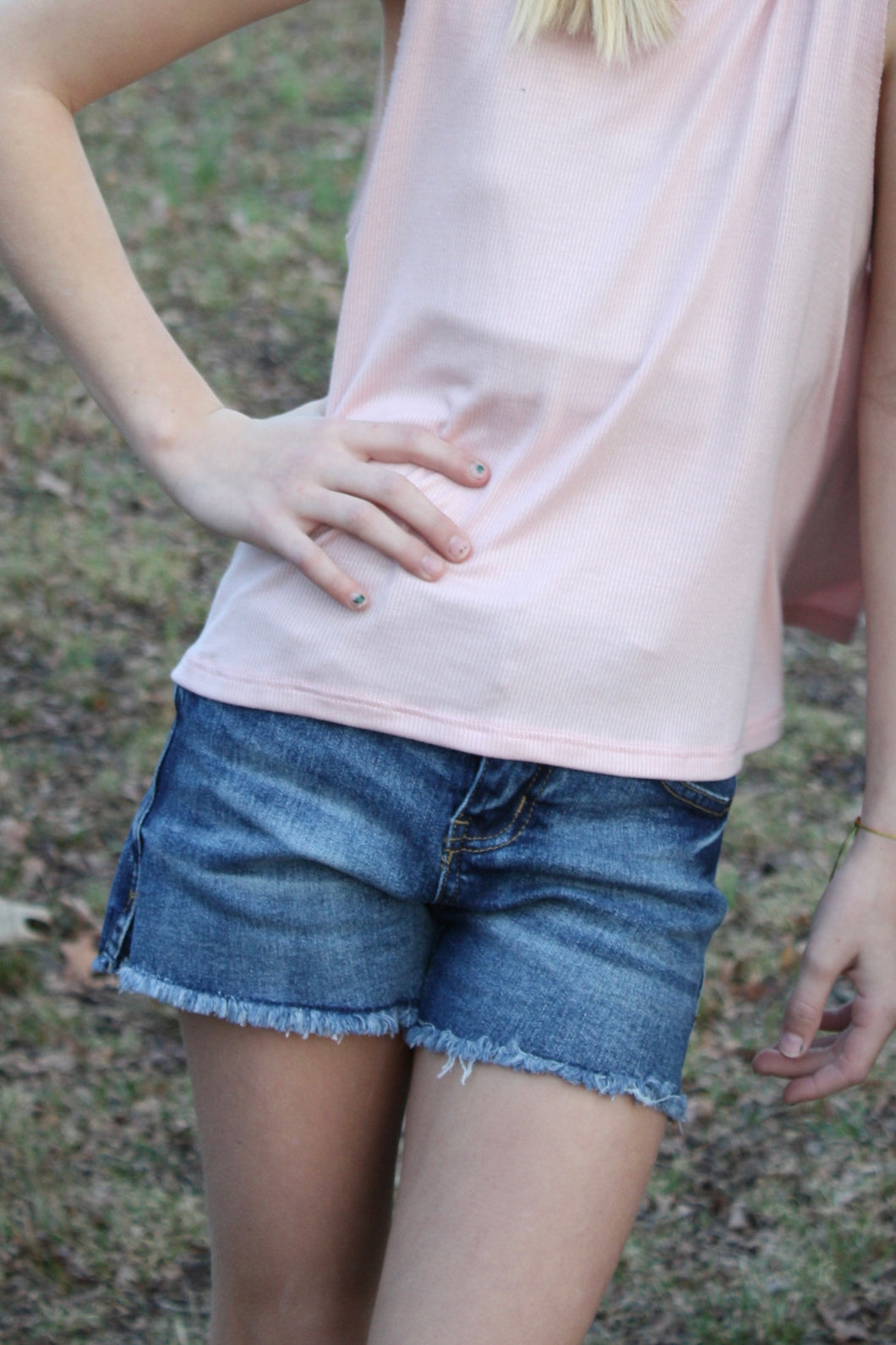 Brittany Side Slit Short