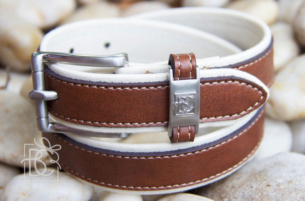 Two Tone Leather Belt
