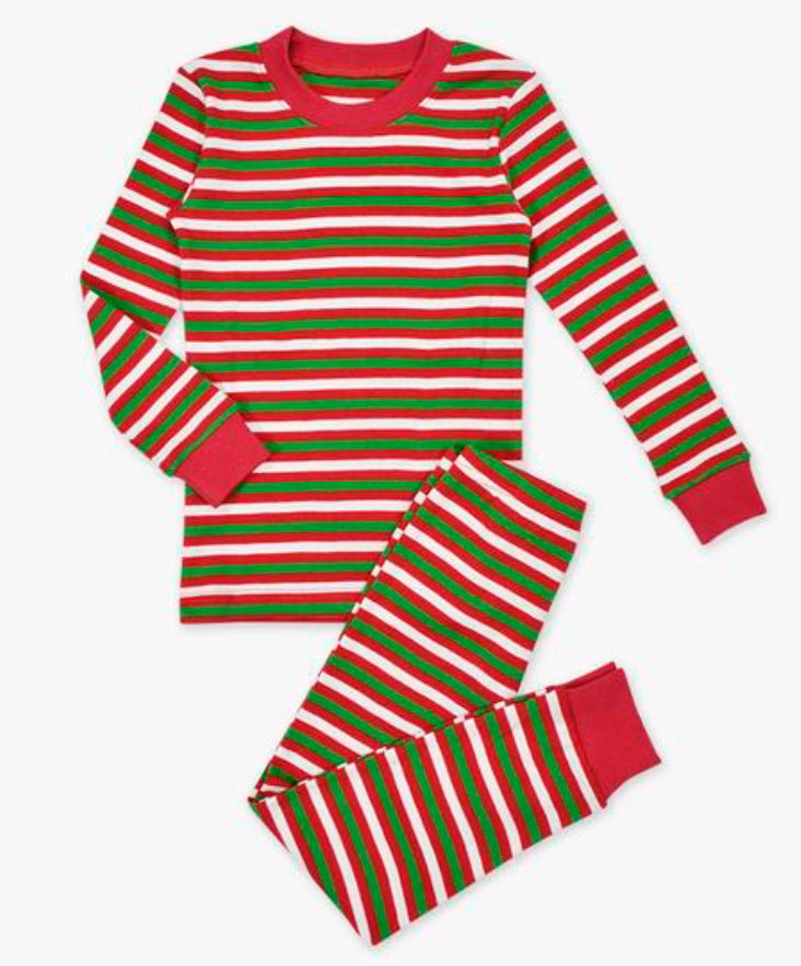Red + Green Long PJ’s