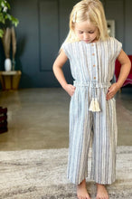 Load image into Gallery viewer, Stripe Cotton Jumpsuit
