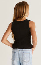 Load image into Gallery viewer, Z Supply Black Rib Tank
