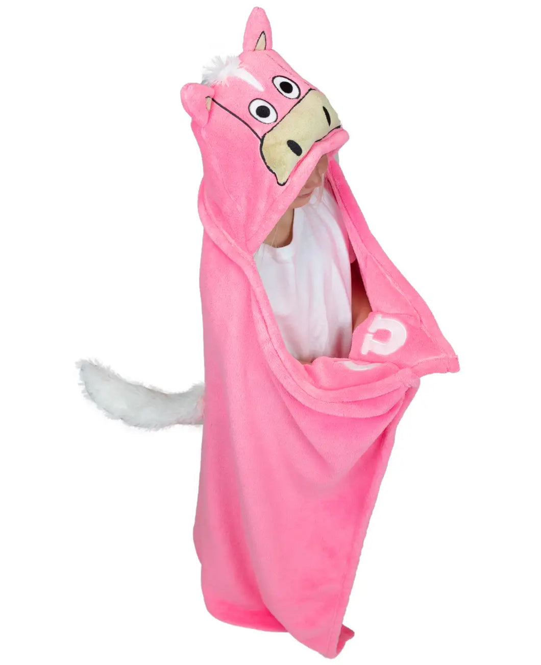 Pink Horse Critter Blanket