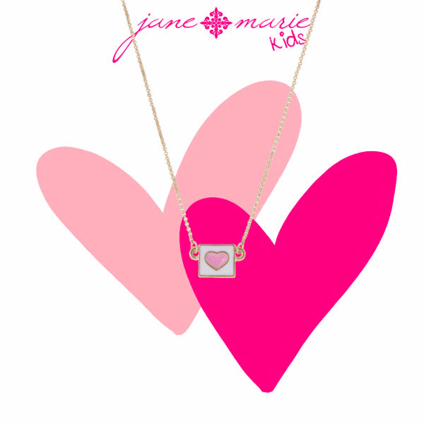 Square Heart Necklace