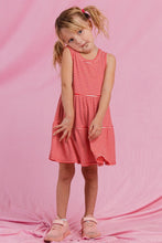Load image into Gallery viewer, Red Ribbed Tank Dress
