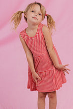 Load image into Gallery viewer, Red Ribbed Tank Dress
